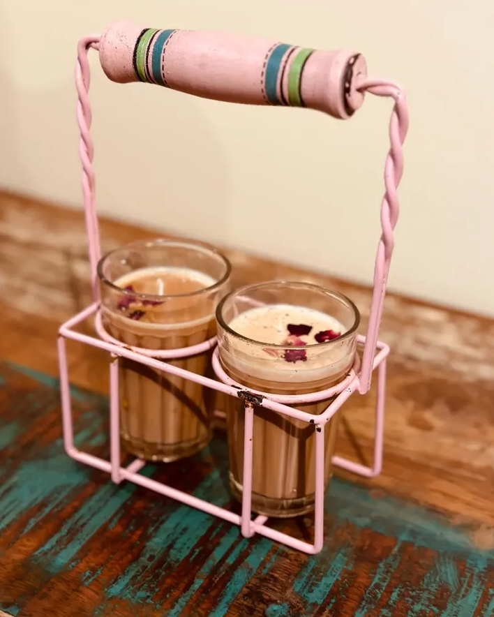 Chai on table